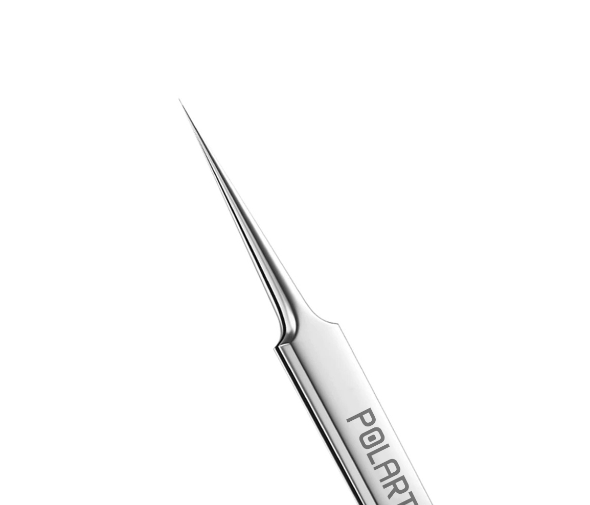PolarTronix Ultra Fine Straight Tip Precision Tweezers